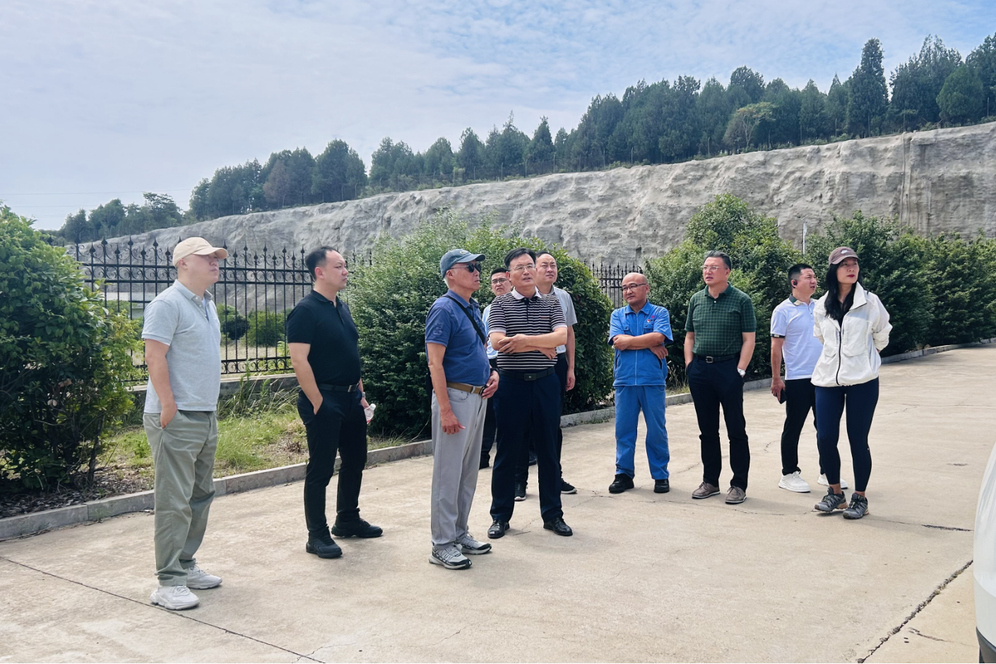 上海綠技行來化工基地考察交流